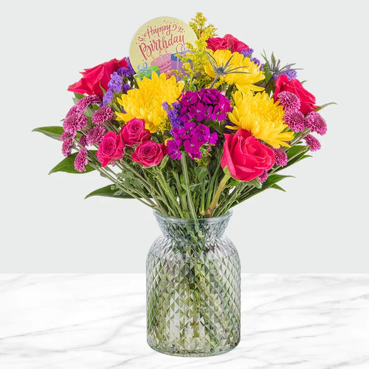 Bright and Beautiful Birthday Arrangement