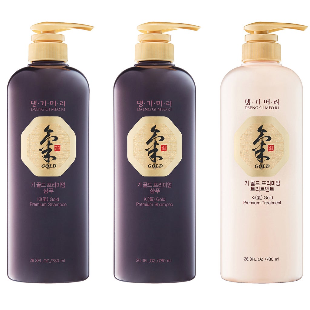 Daeng Gi Meo Ri Ki Gold Premium Shampoo and Treatment Set