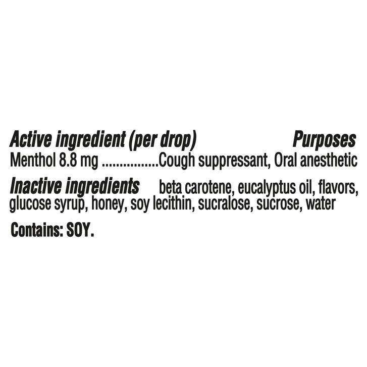 Halls Cough Drops, Honey-Lemon, 20-count