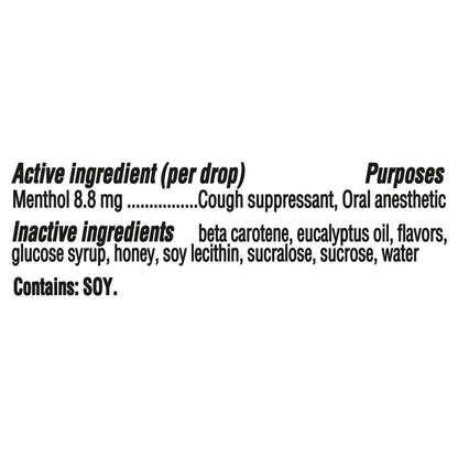 Halls Cough Drops, Honey-Lemon, 20-count