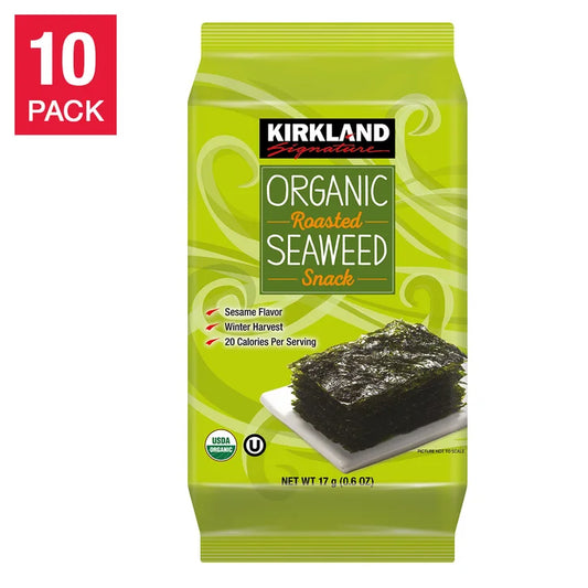 Kirkland Signature Organic Roasted Seaweed