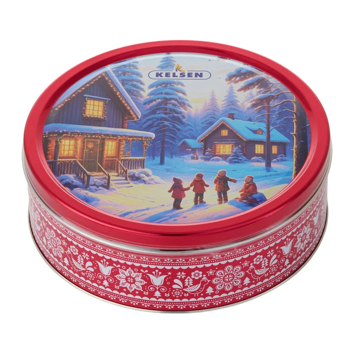 Kelsen Danish Butter Cookies, 1 lb, 4-count