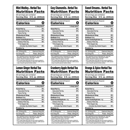 Bigelow Herbal Tea, Variety Pack, 168 bags