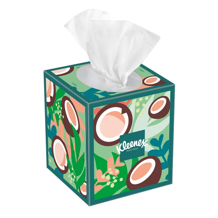 Kleenex Soothing Lotion Facial Tissue, 3-Ply, 85-count, 12-pack