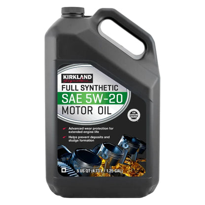 Kirkland Signature 5W-20 Full Synthetic Motor Oil 5-quart, 2-pack