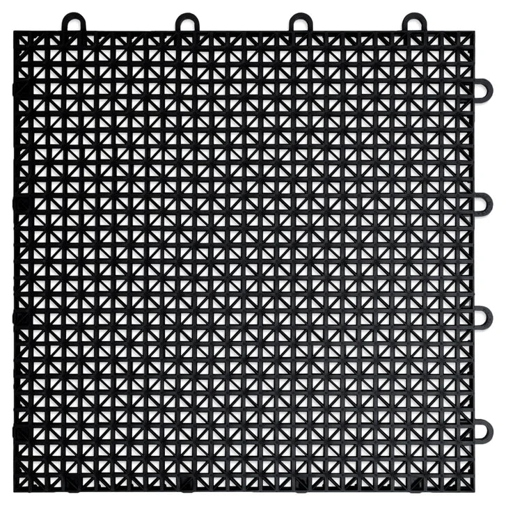 MotoFloor Modular Self Draining Garage Floor Tiles
