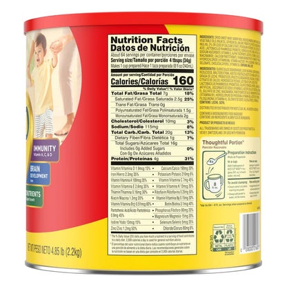 Nestle Nido Kinder 1+ Toddler Powdered Milk, 4.85 lbs