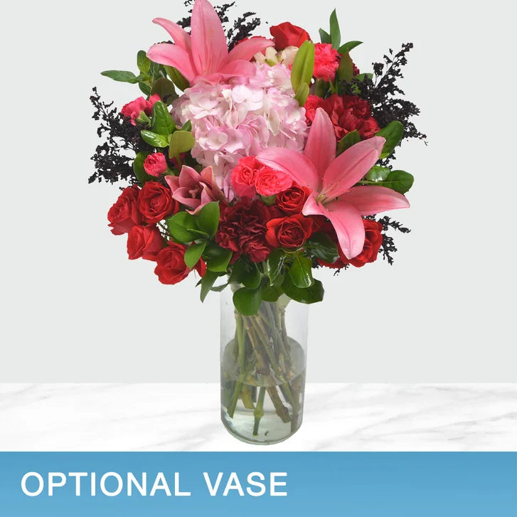 Passion Vase Arrangement