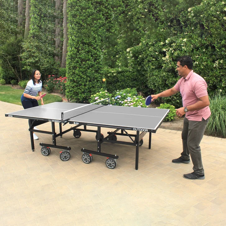 Stag Pacifica OUTDOOR Table Tennis with Rackets, Balls and Storage Pouch