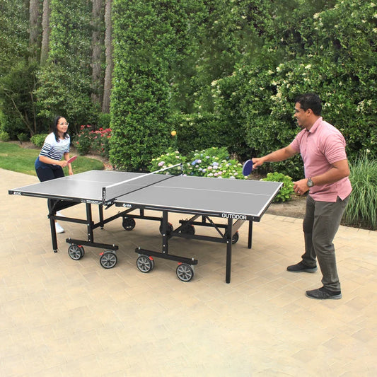 Stag Pacifica OUTDOOR Table Tennis with Rackets, Balls and Storage Pouch