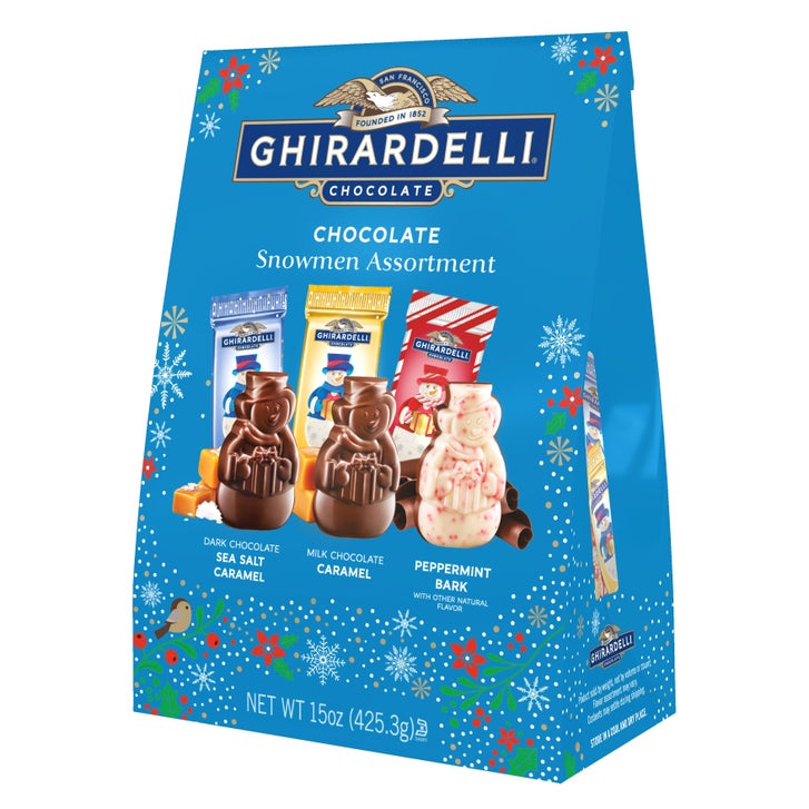 Ghirardelli Chocolate Snowman Assortment, 15 oz