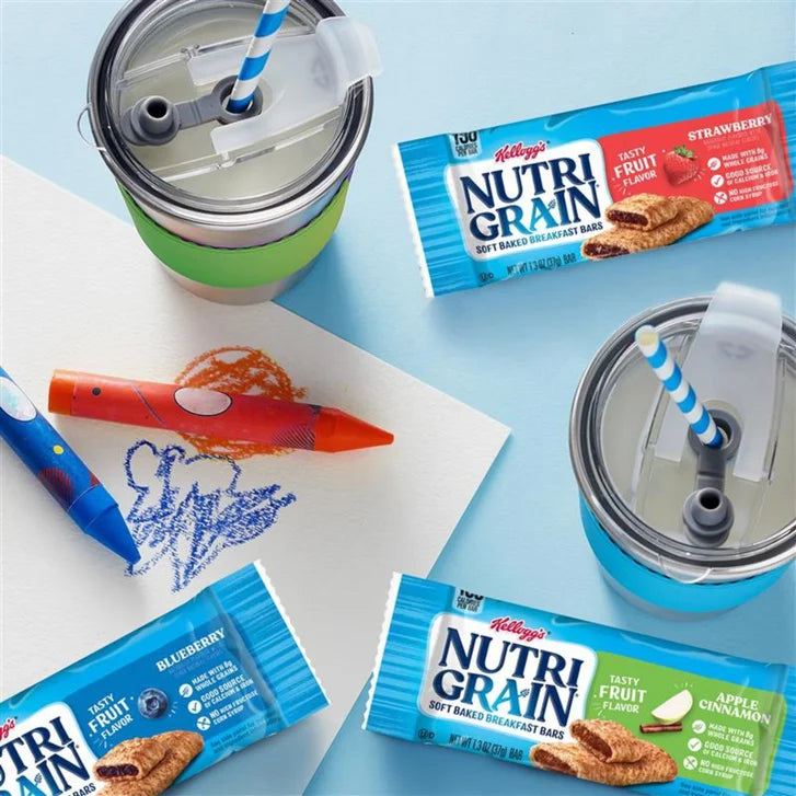 Kellogg's Nutri-Grain Soft Baked Breakfast Bars, 1.3 oz, 64-count