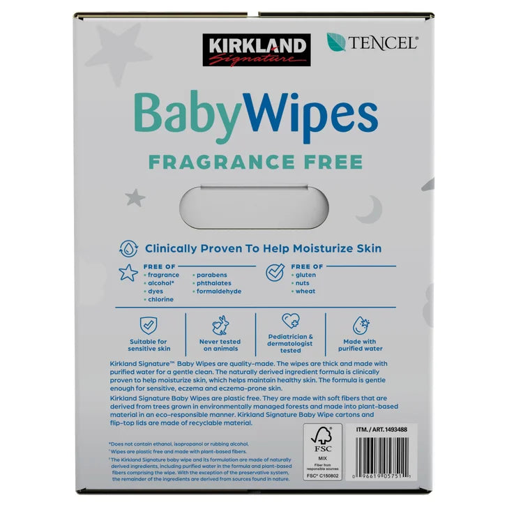 Kirkland Signature Baby Wipes, 900-count
