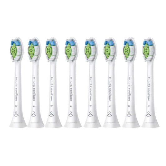 Philips Sonicare W DiamondClean Replacement Electric Toothbrush Heads, Medium Bristle, Whitening, 8-pack