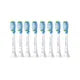 Philips Sonicare C3 Two-in-One Replacement Electric Toothbrush Heads, Soft Bristle, Plaque Removal and Whitening, 8-pack