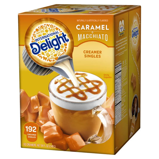 International Delight Liquid Creamer, Caramel Macchiato, 192-count