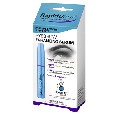 RapidBrow Eyebrow Enhancing Serum, 0.1 fl oz, 2-pack