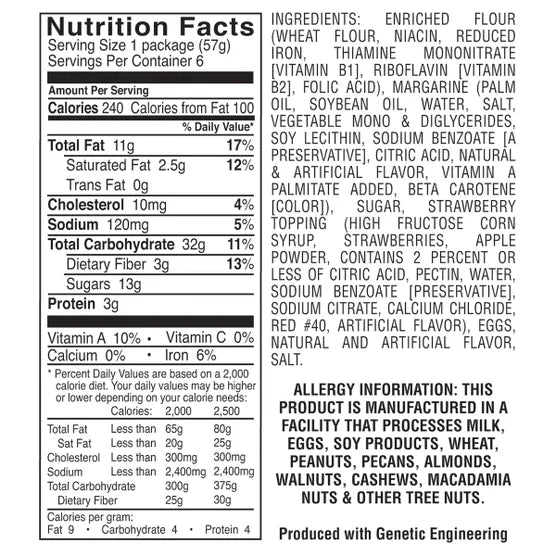Knott's Bite Size Cookies, Strawberry Shortbread, 2 oz, 36-count