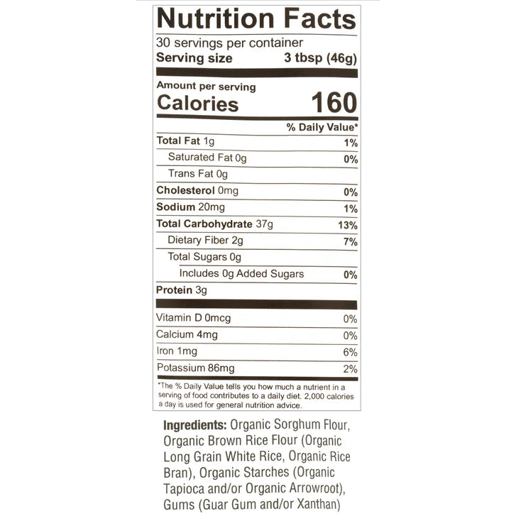 Namaste Gluten Free USDA Organic Perfect Flour Blend