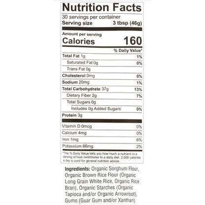 Namaste Gluten Free USDA Organic Perfect Flour Blend