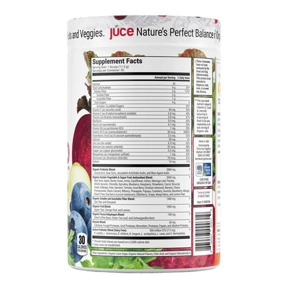 Terra Kai USDA Organic Juce Super Fruit & Veggie Powder, 12.2 Ounces