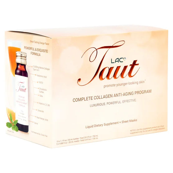 Taut Liquid Collagen Drink and Face Mask Set