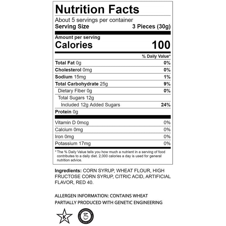 Red Vines Red Twists, Original, 5 oz, 12-count