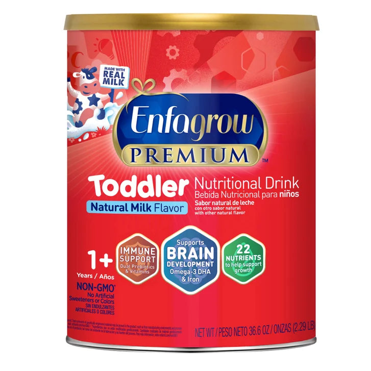 Enfagrow Premium Toddler Nutritional Drink, Non-GMO, Stage 3, 36.6 oz