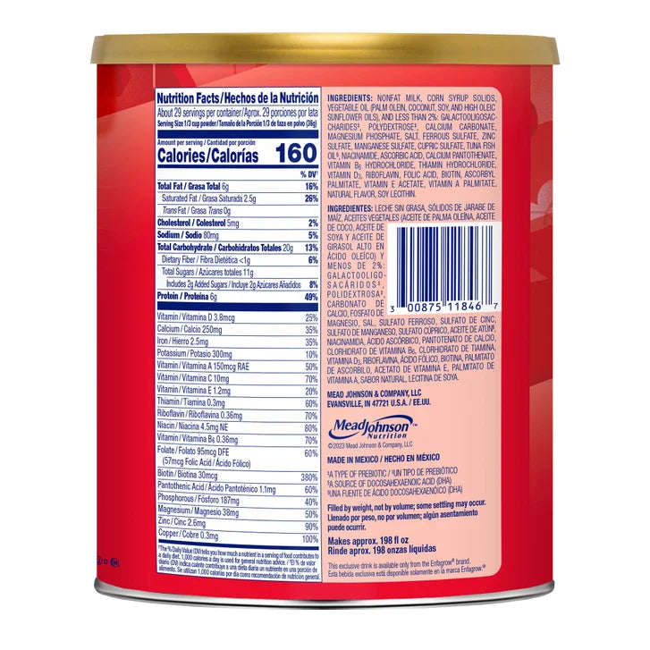 Enfagrow Premium Toddler Nutritional Drink, Non-GMO, Stage 3, 36.6 oz