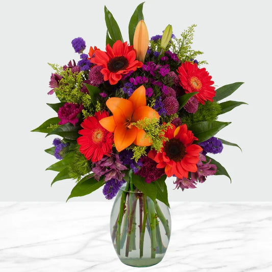 Sunset Bliss Floral Arrangement