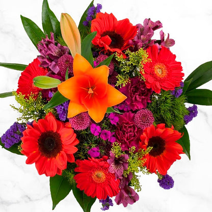 Sunset Bliss Floral Arrangement
