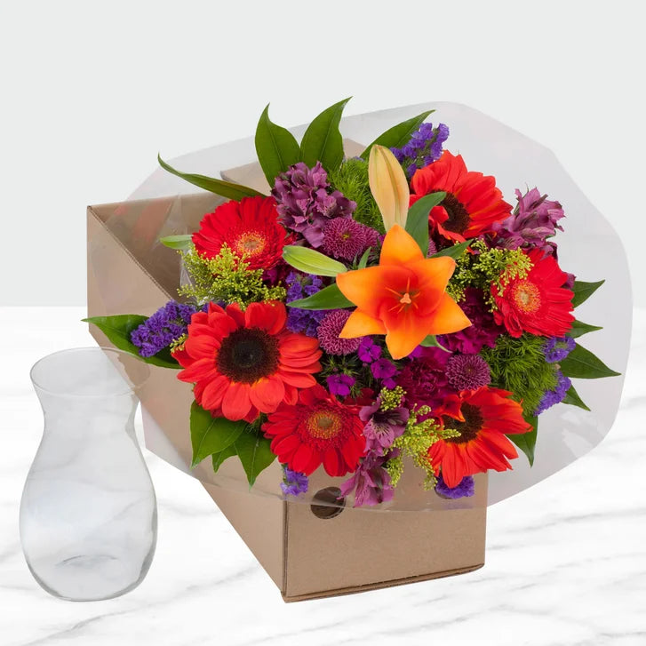 Sunset Bliss Floral Arrangement