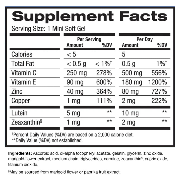 PreserVision AREDS 2 Formula