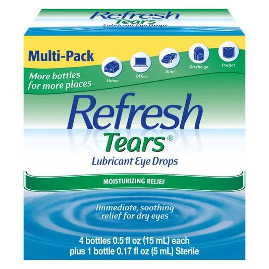 Refresh Tears Lubricant Eye Drops Multi-Pack