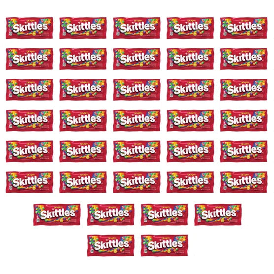 Skittles Bite Size Candy, 2.17 oz, 36-count
