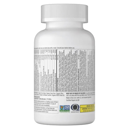 Kirkland Signature USDA Organic Multivitamin, 80 Coated Tablets