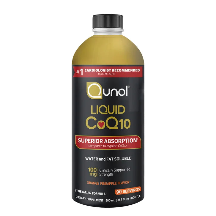 Qunol Liquid CoQ10 100 mg., 30.4 Fluid Ounces