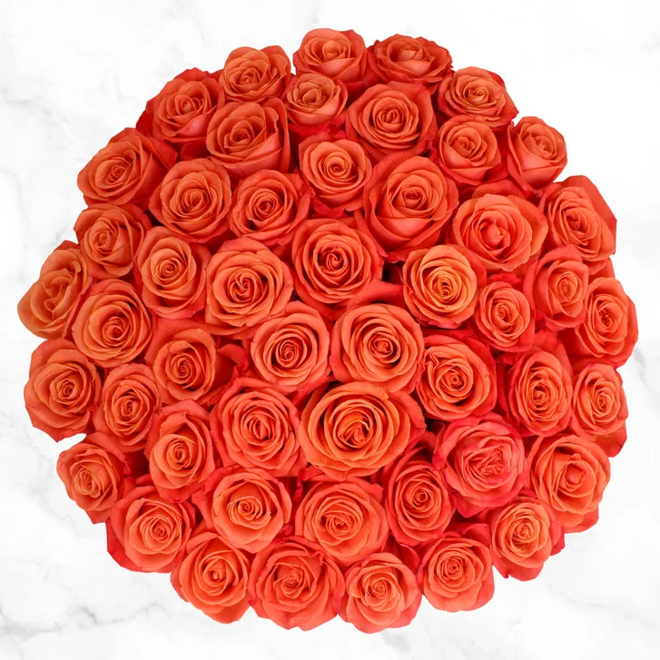 50-stem Orange Roses