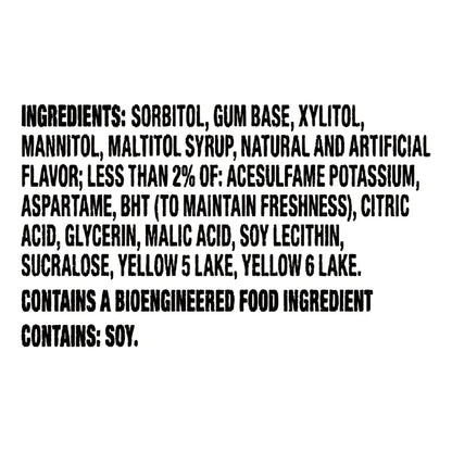 Trident Sugar Free Gum, Tropical Twist, 14-count, 15-pack