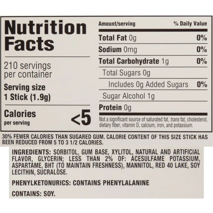 Trident Sugar Free Gum, Watermelon Twist, 14 Pieces, 15-count