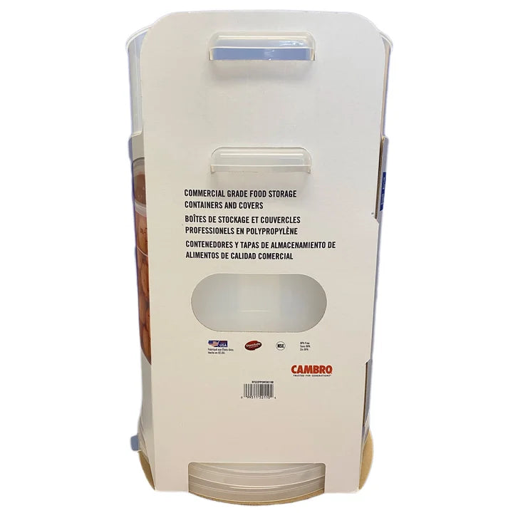 Cambro Costco Business Center 22 Quart Bucket with Lid, 2-count