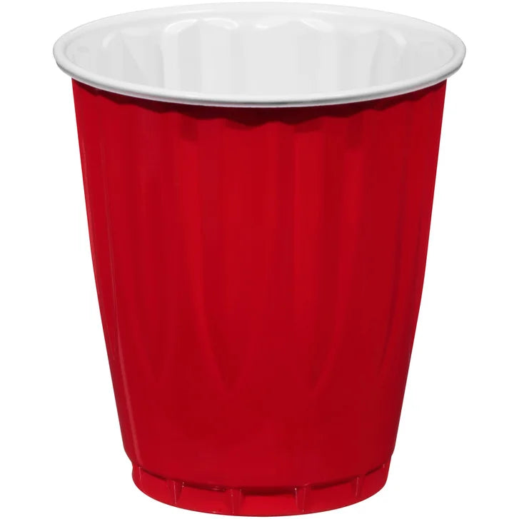 Kirkland Signature Chinet 18 oz Plastic Cup, Red, 240-count