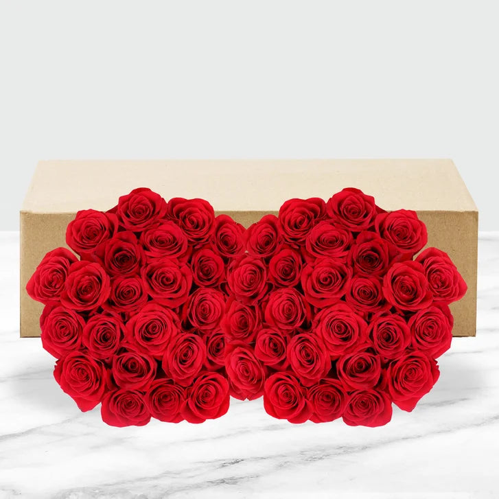 50-stem Red Roses