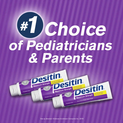 Desitin Maximum Strength Baby Diaper Rash Cream with 40% Zinc Oxide, 14.4 Ounces