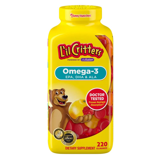 L’il Critters Omega-3 DHA, 220 Gummies