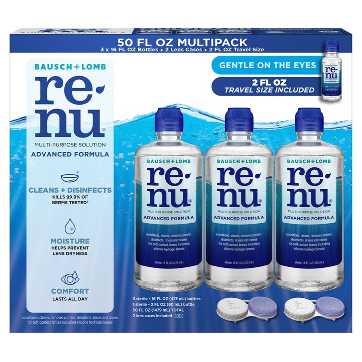 renu Advanced Formula Multi-Purpose Solution, 50 Ounces