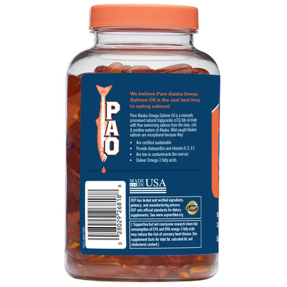 Pure Alaska Omega Wild Salmon Oil 1000 mg., 210 Softgels