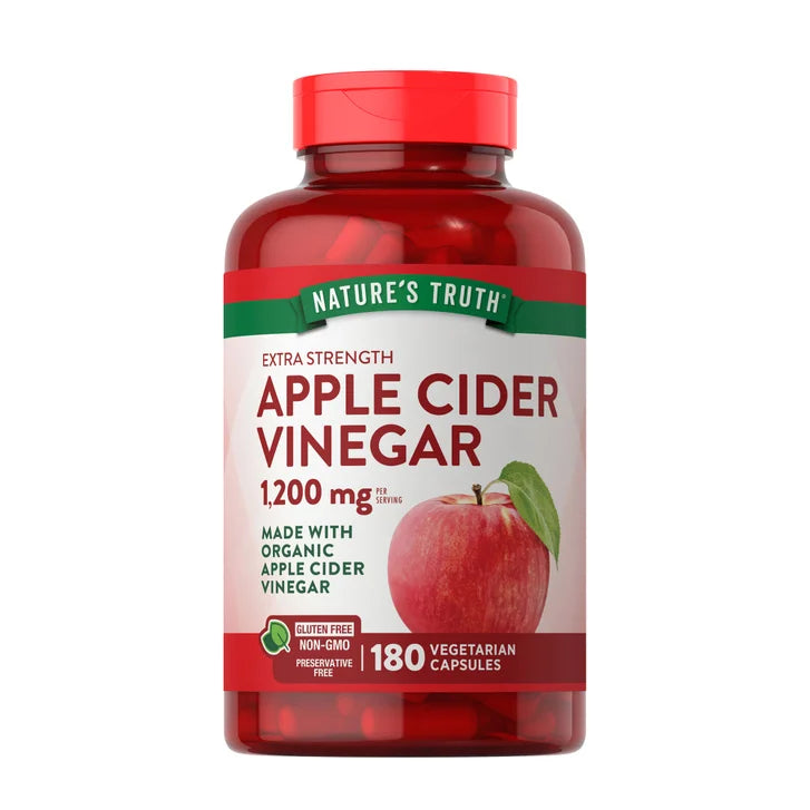 Nature's Truth Apple Cider Vinegar 1200 mg., 180 Capsules