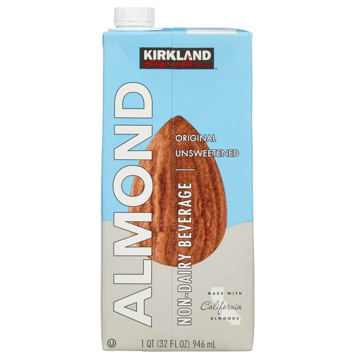 Kirkland Signature, Almond Milk, 1 qt, 12-count