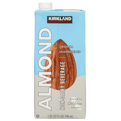 Kirkland Signature, Almond Milk, 1 qt, 12-count